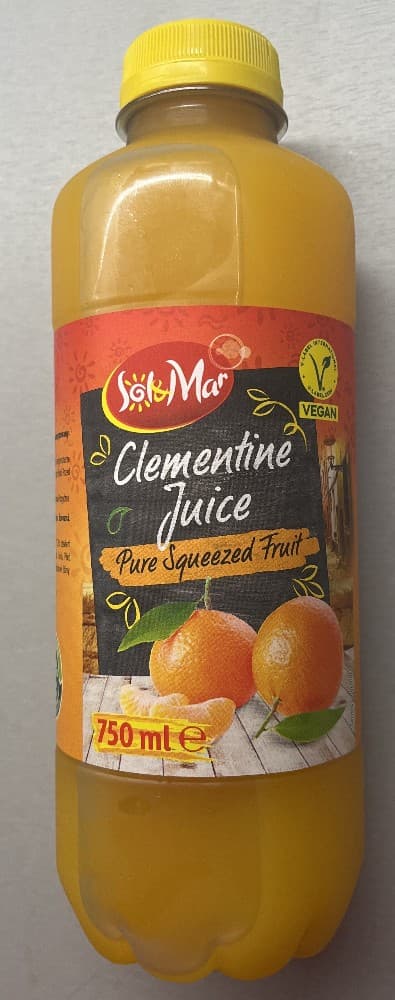 Frischer Clementinendirektsaft, 750 ml Sol&Mar – Lidl