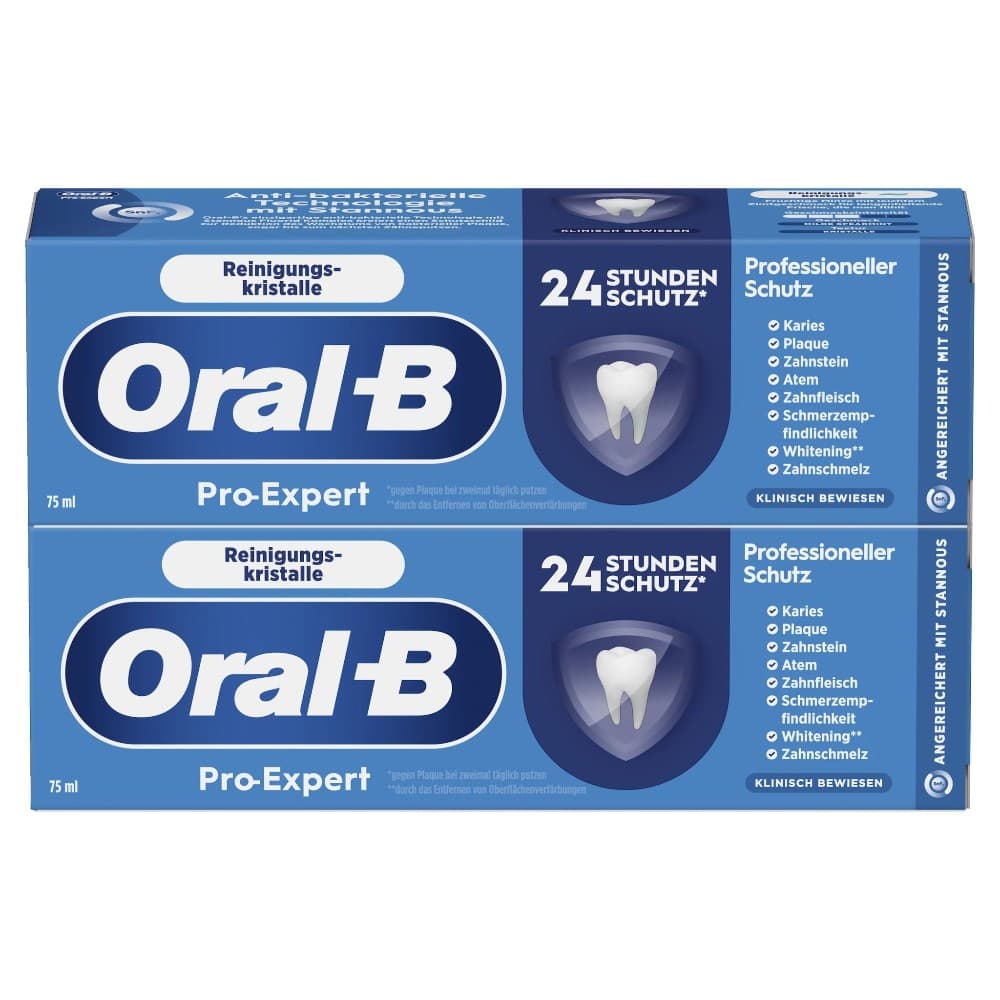 Pro-Expert Schutz, 2x 75ml Oral-B – E-tec