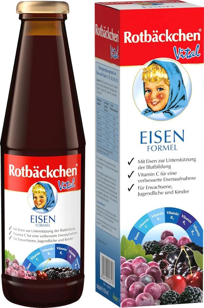 Rotbäckchen Vital Eisen Formel, 450 ml – Bipa