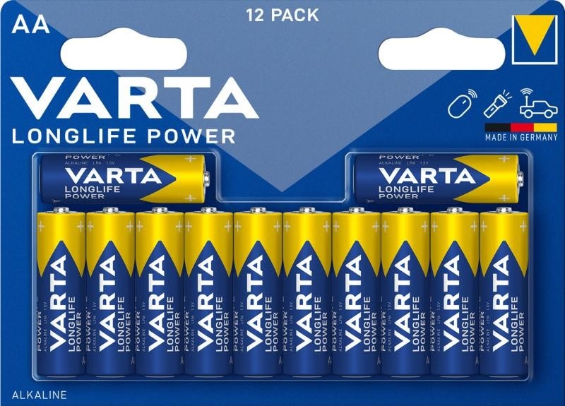 Varta Longlife Power AA od. AAA 12 Stk. Angebot bei Billa Plus