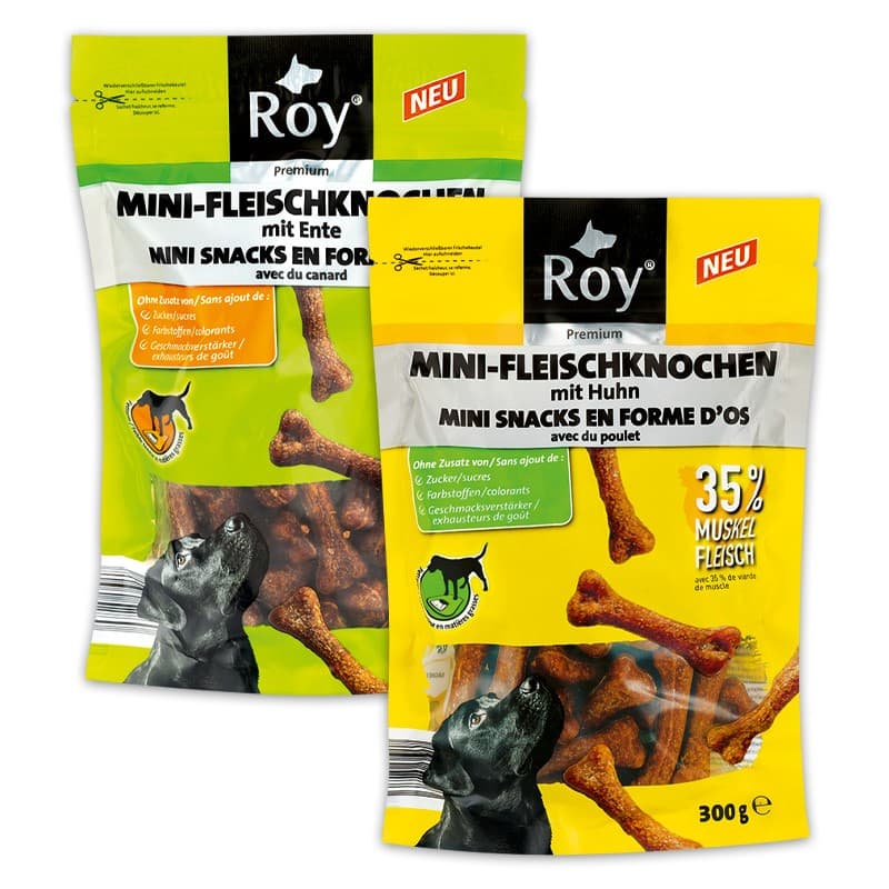 Mini-Fleischknochen 300 g ROY Angebot bei Norma