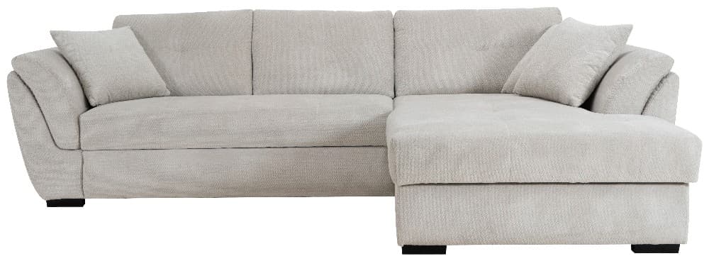 Ecksofa Greige ca. 278x187 cm Angebot bei Möbelix