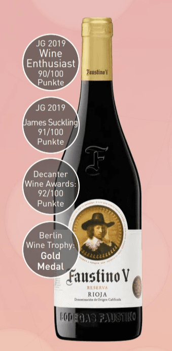 Rioja Reserva DOCa, 0,75 l Faustino V – Interspar