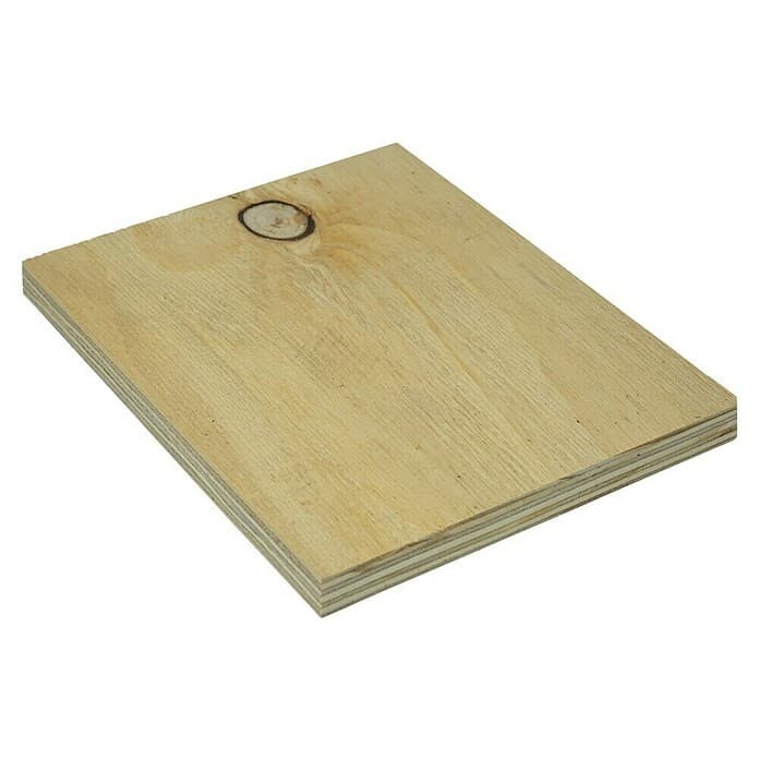 Sperrholzplatte ELLIOTS PINE C+/C, 2.500 x 1.250 mm, 12 mm stark – Bauhaus