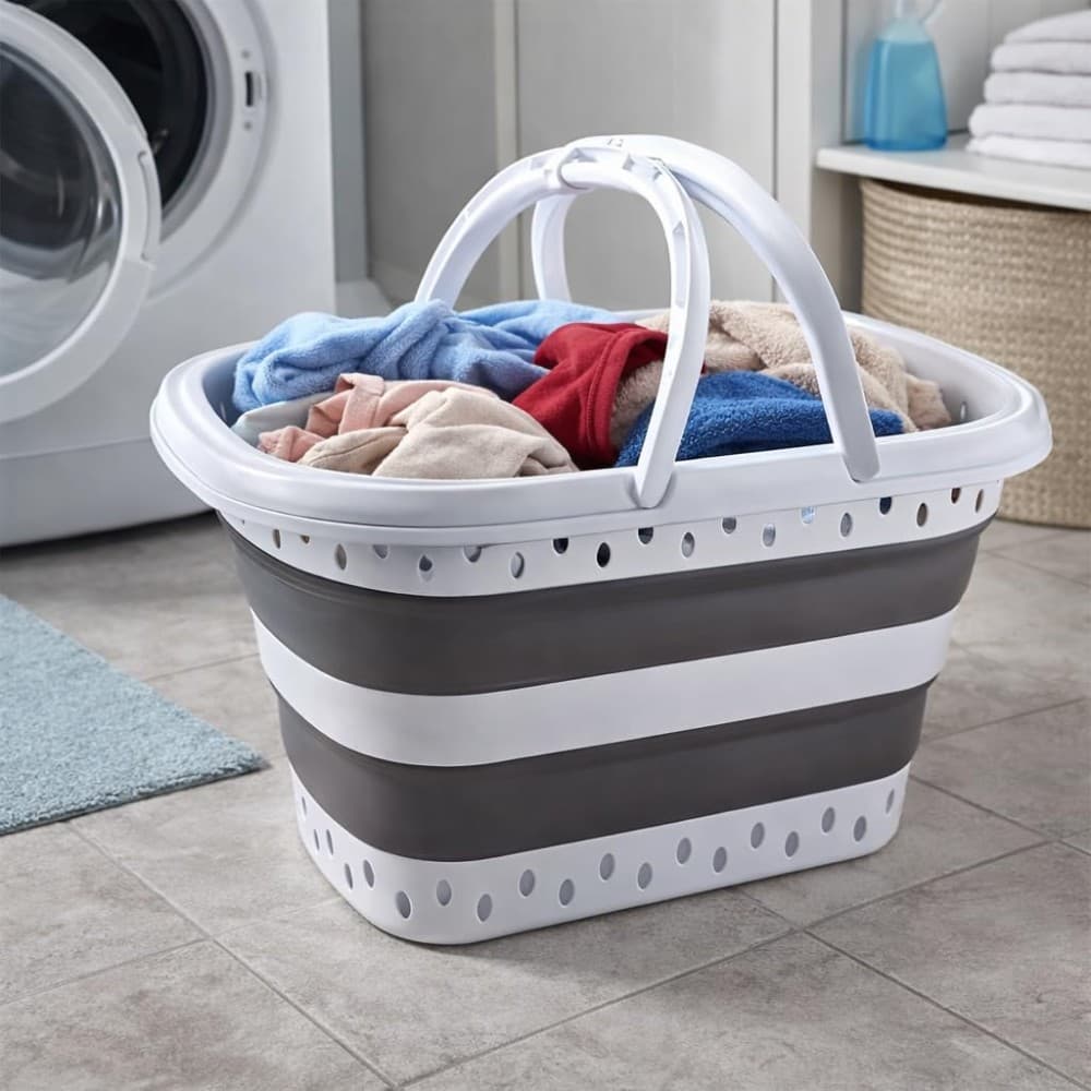 Wäschekorb, 45 l – Bauhaus