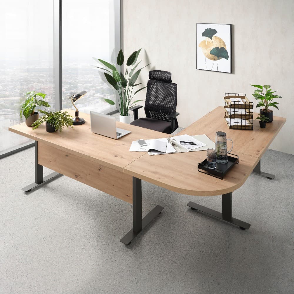 Schreibtisch-Set Massiccio Angebot bei Mömax