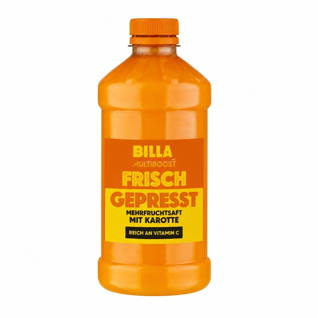 Multiboost Mehrfruchtsaft mit Karotte, 0,5 l – Billa