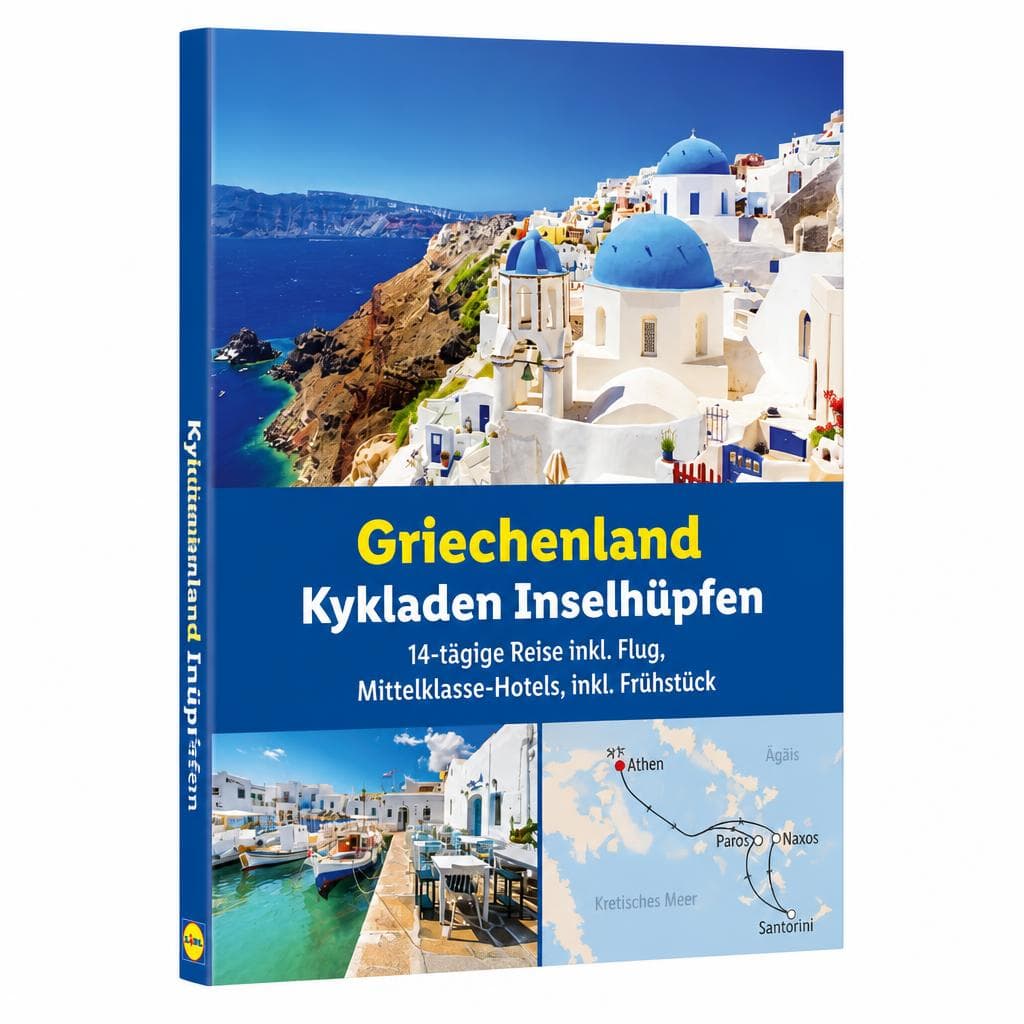 Griechenland Kykladen Inselhüpfen, 14 Tage – Lidl Reisen