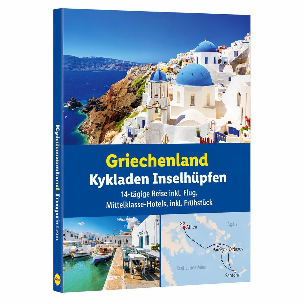 Griechenland Kykladen Inselhüpfen 14 Tage Angebot bei Lidl Reisen