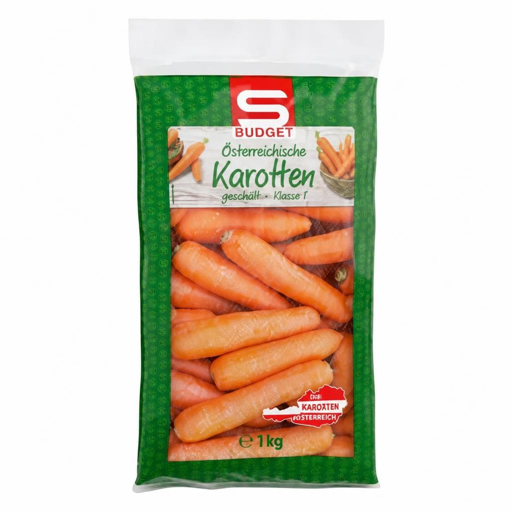 Karotten, 1-kg-Sack – Spar