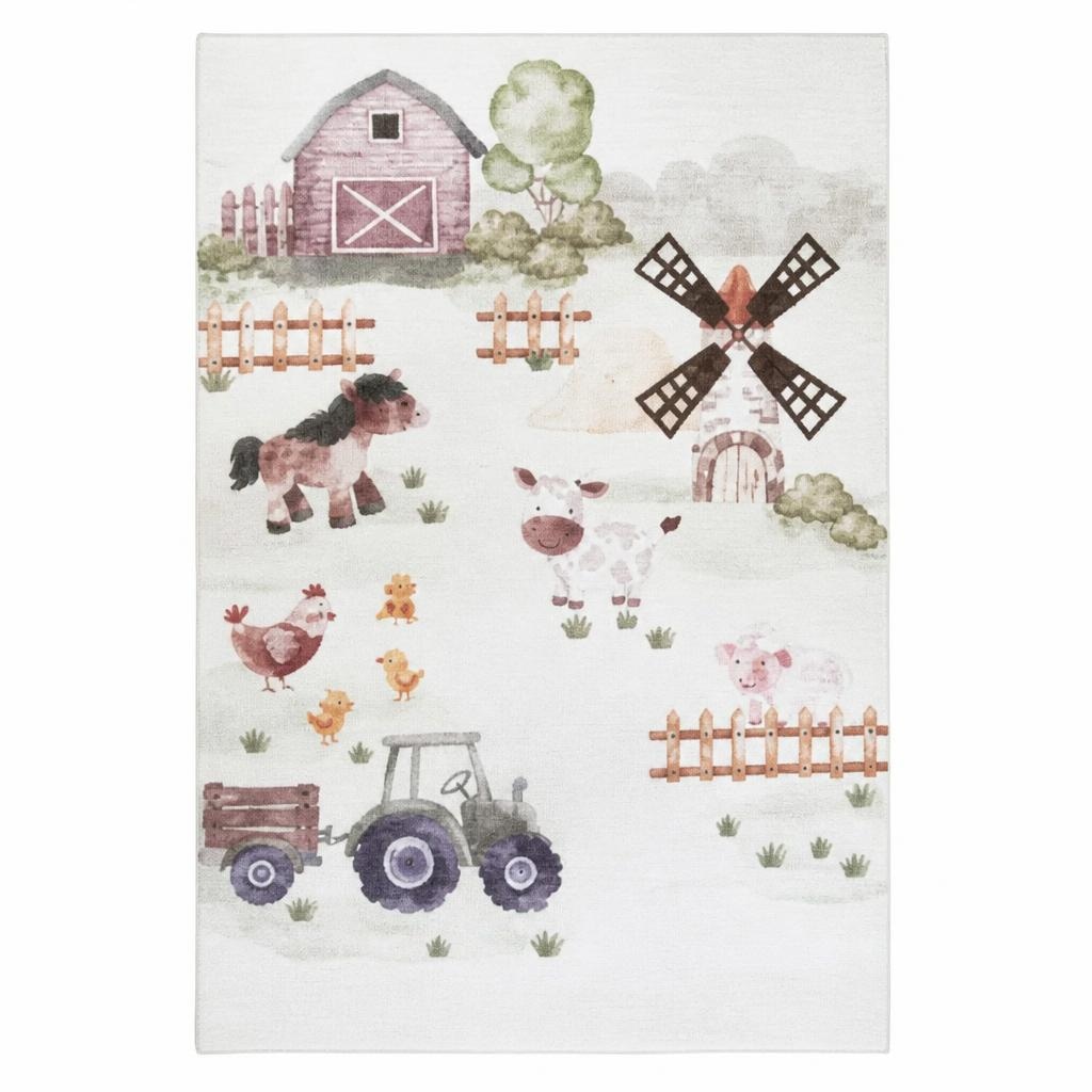 Kinderteppich „BAUERNHOF" 120x170cm Angebot bei Mömax