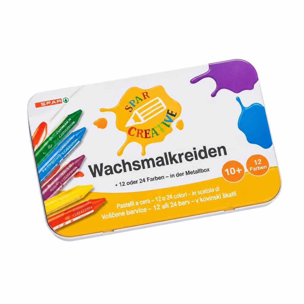 Wachsmalkreiden 10er-Packung SPAR CREATIVE Angebot bei Maximarkt