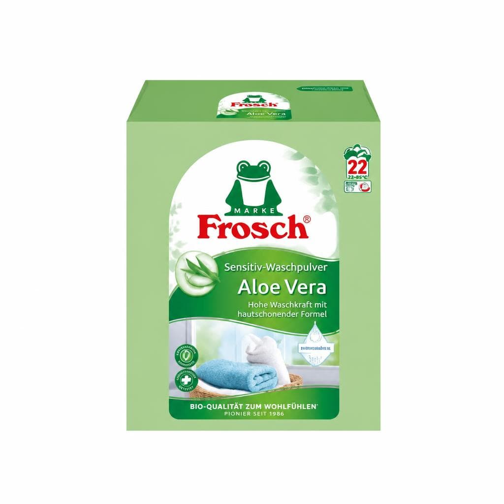 Frosch Waschpulver, 22 WL – Dm