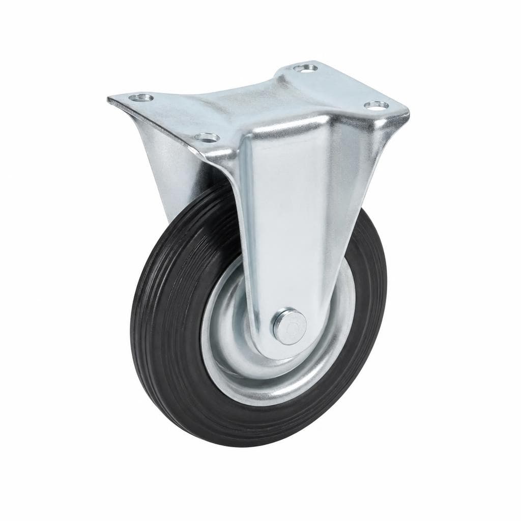 Bockrolle Vollgummi, 200 mm – Zgonc