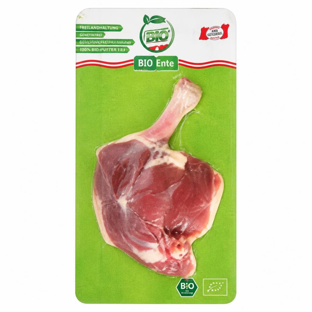 Frische Bio Enten Keule, 200 g Ein gutes Stück Heimat – Lidl