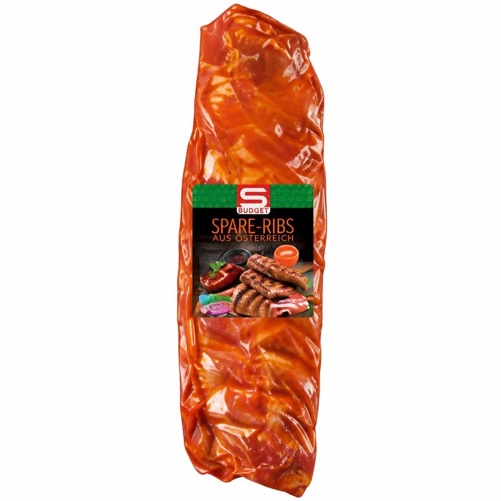 S-BUDGET Spare-Ribs aus Österreich ca. 1-kg-Packung Angebot bei Interspar