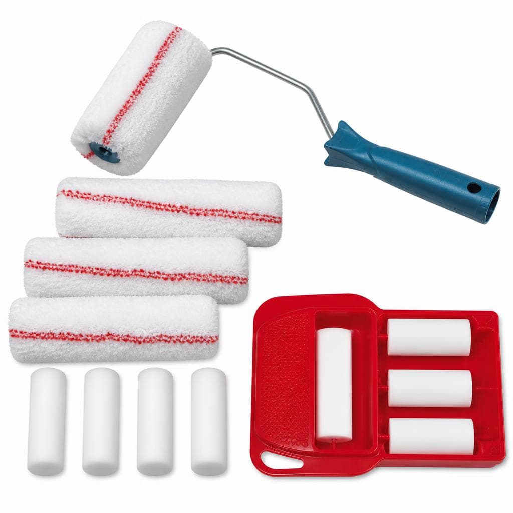 Lackierroller-/Lasurroller- oder Dispersionsroller-Set, 14-tlg. PowerTec – Norma