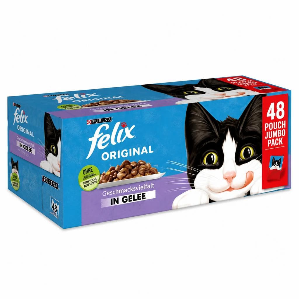 Purina Felix Katzenfutter, 48 x 85 g – Hofer