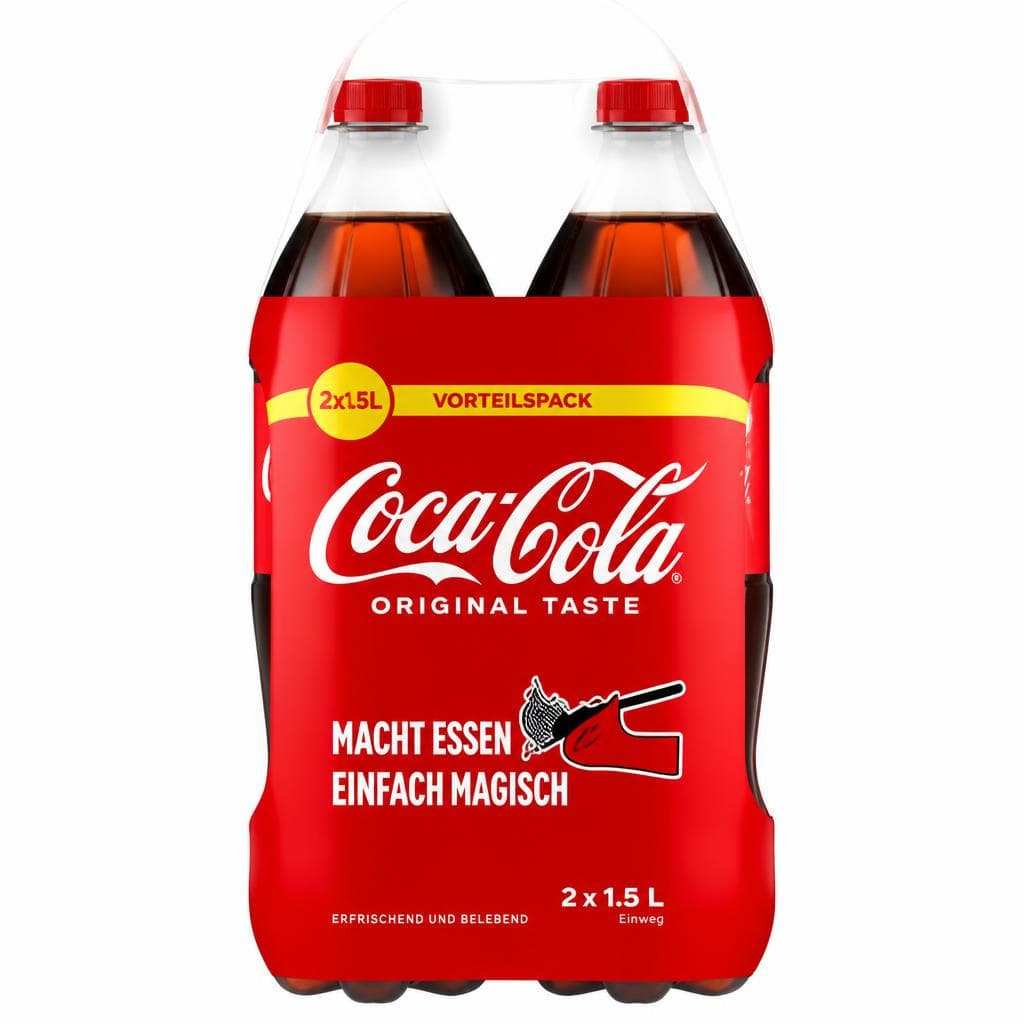 Coca-Cola, 2 x 1,5 l – MPREIS