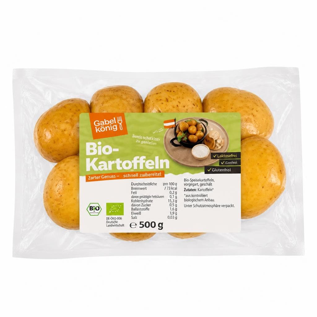 Gabelkönig Kartoffel vorgegart, 500 g – Lidl