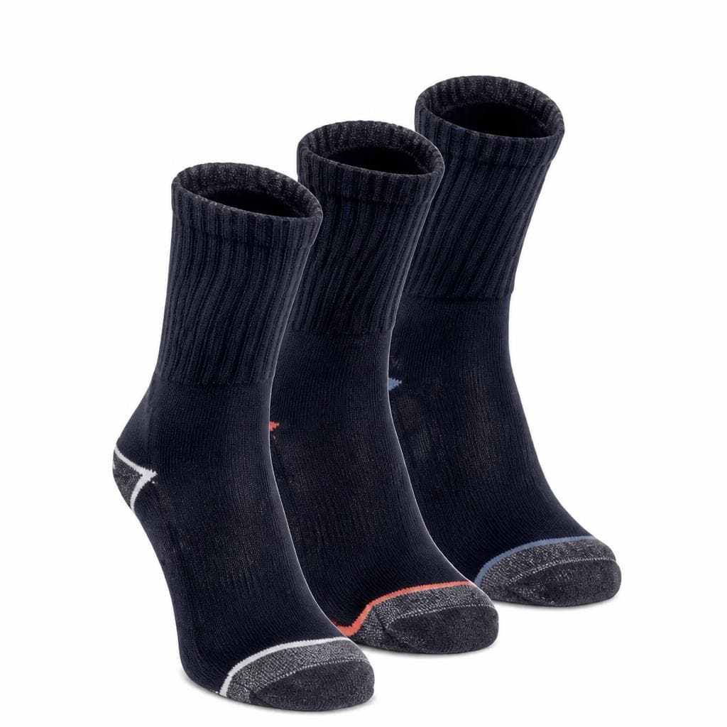 Topcraft Damen-/Herren-Arbeitssocken, 3 Paar, Gr. 35-46 – Hofer