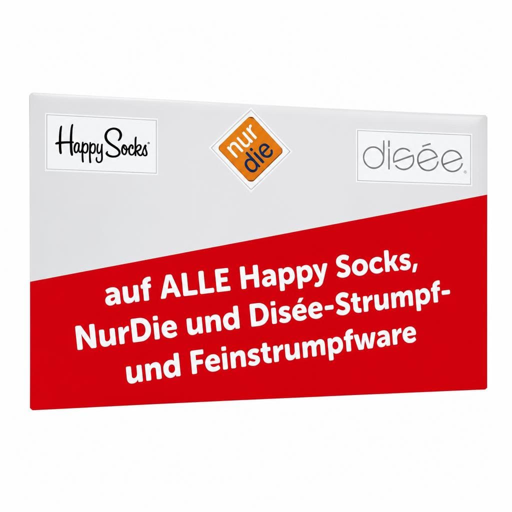 Happy Socks, NurDie und Disée Strumpf- und Feinstrumpfware – Interspar