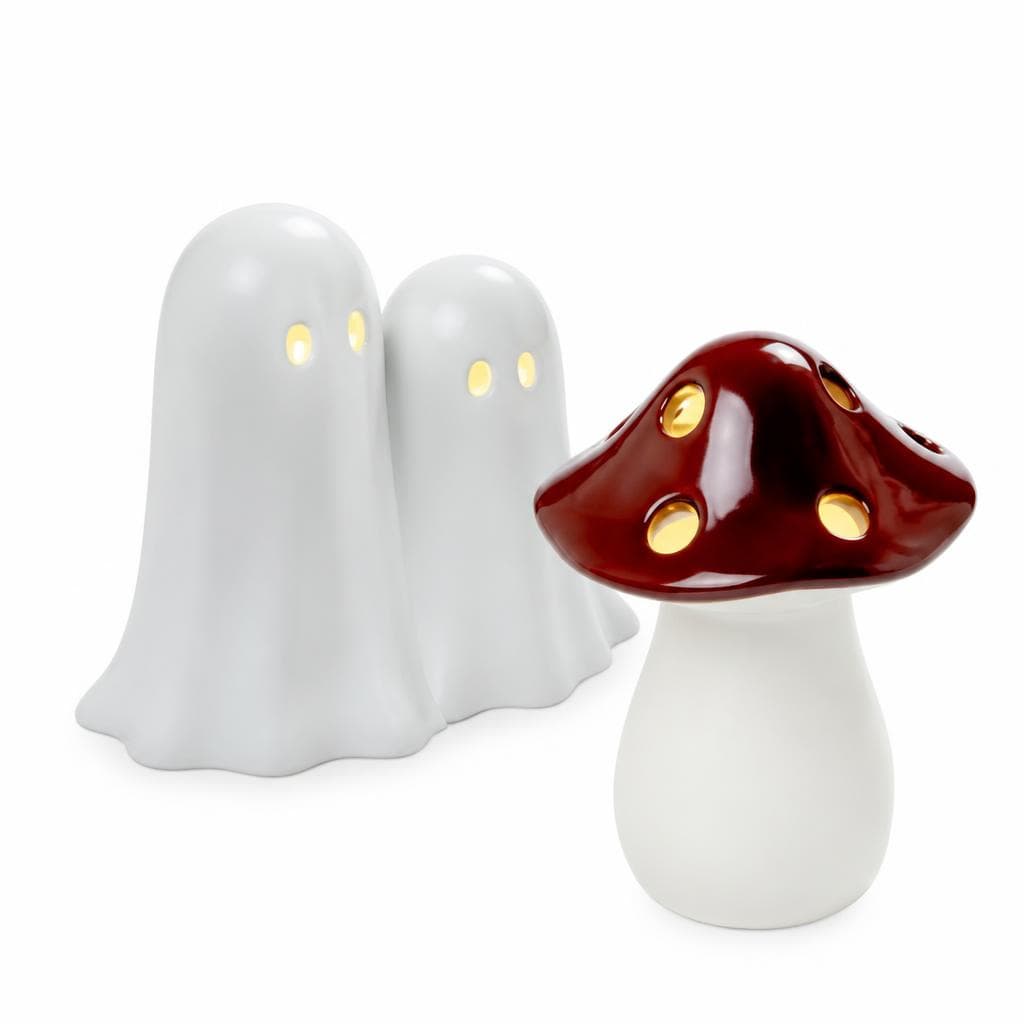 Home Creation Halloween-Herbstfiguren mit LED – Hofer