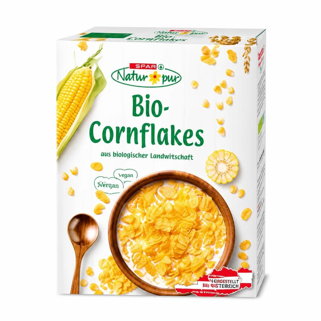 Bio-Corn-, Dinkel- oder Zimt-Flakes, 350-500 g SPAR Natur pur – Spar