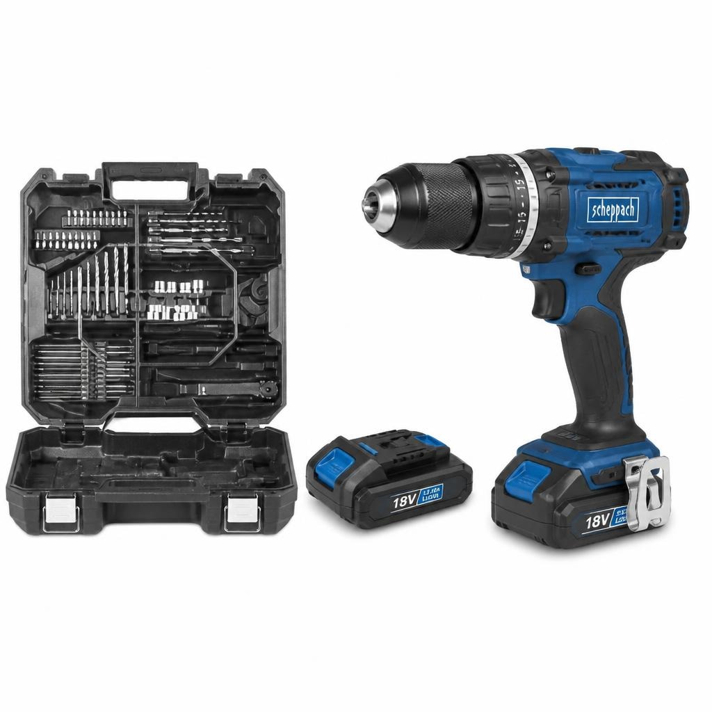 Akku-Bohrschrauber-Set C-DTB74/1-X SCHEPPACH Angebot bei Bauhaus