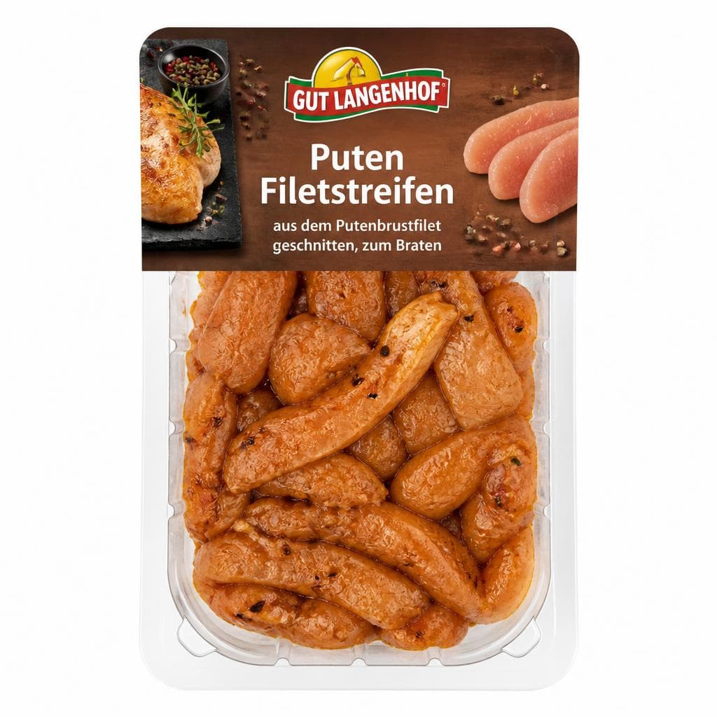 Puten Filetstreifen, 800 g Gut Langenhof – Norma