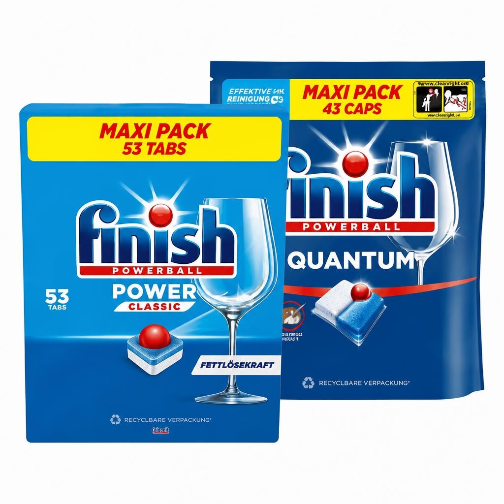 Finish Geschirrspültabs Maxi Pack 36-53 Stück Angebot bei Bipa