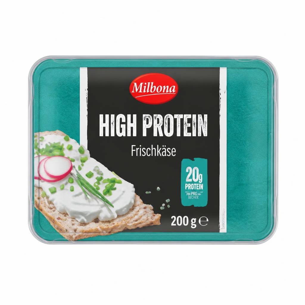 Milbona High Protein Frischkäse 200 g Angebot bei Lidl