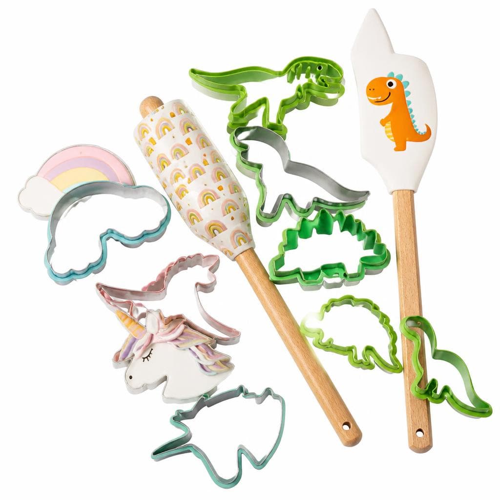 Backset Einhorn oder Dino, 4-teilig – Eurospar