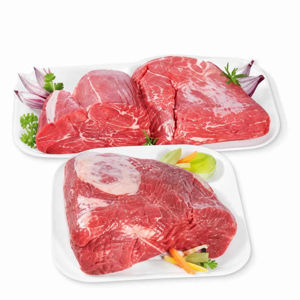 Österr. Gulaschfleisch oder Siedefleisch vom Jungstier, per kg – Maximarkt