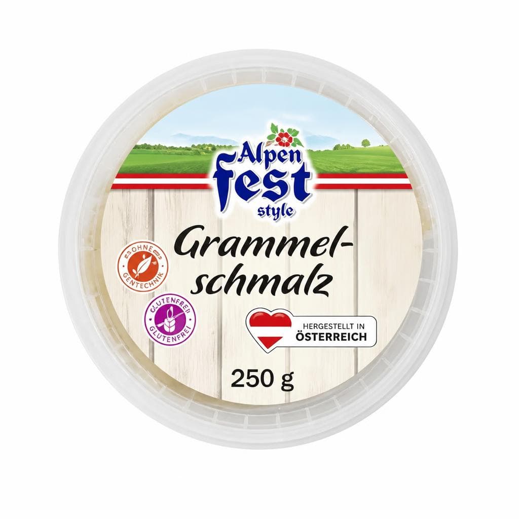 Alpenfest-style Grammelschmalz, 250 g – Lidl