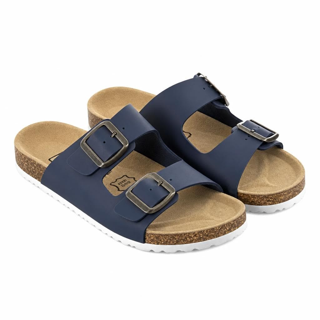 Leder-Fußbettpantoffel RUBIN – Interspar