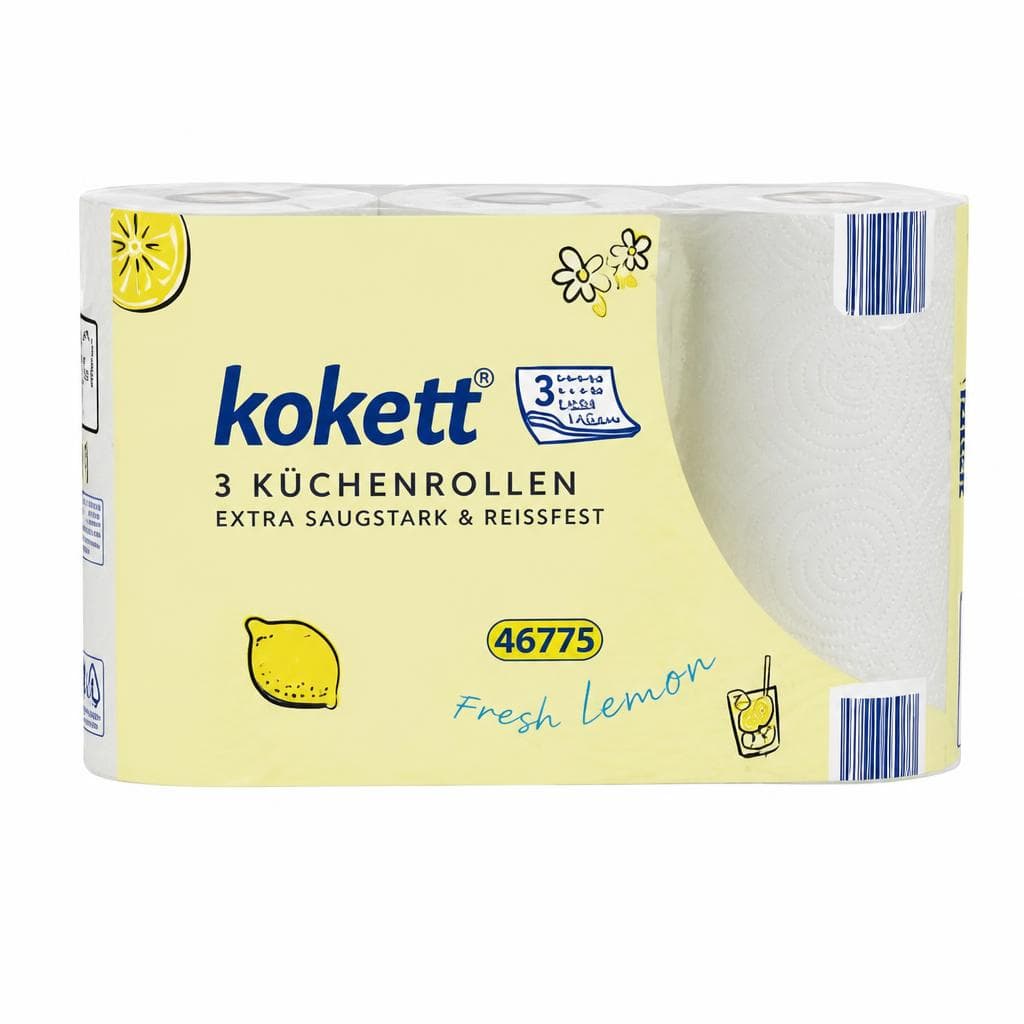 Kokett Küchentücher 3 x 200 Blatt Angebot bei Hofer
