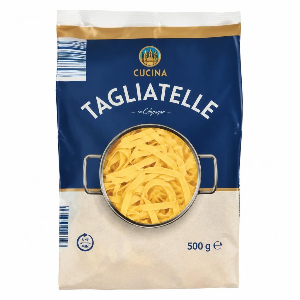 Ungefüllte Pasta, 500 g CUCINA – Hofer
