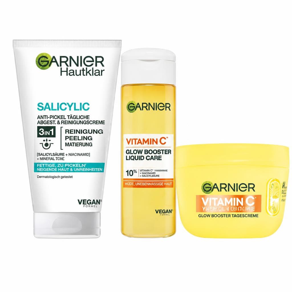 Garnier Hautklar oder Vitamin C Artikel – Müller