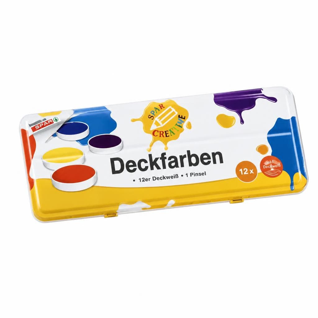 Spar Creative Deckweiß, 2 x 12 ml – Interspar