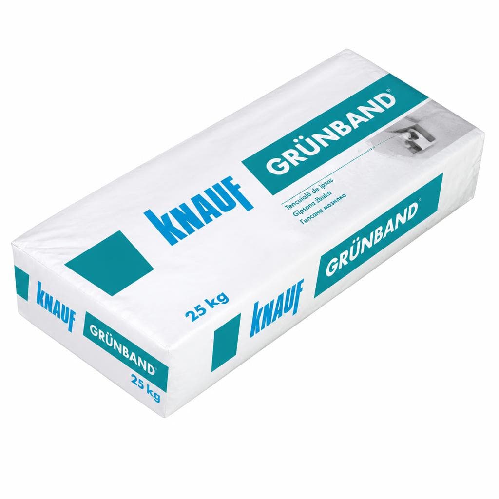 Glättspachtel Grünband, 25 kg Knauf – Bauhaus