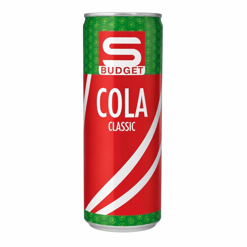 S-BUDGET Cola, 0,33 Liter – Spar