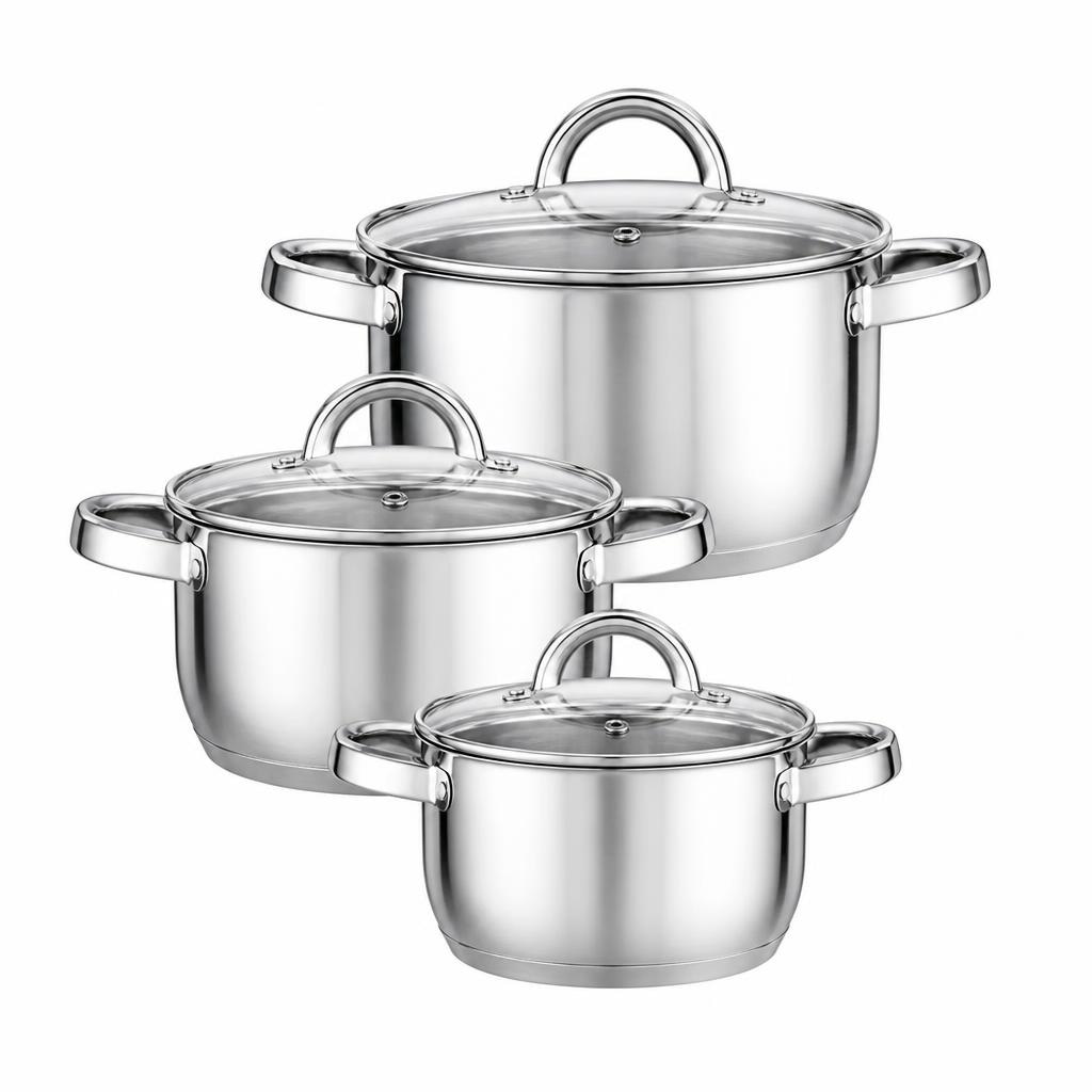 Kochtopfset „Isik" 6-teilig Angebot bei Mömax