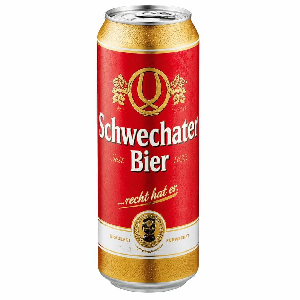 Lager Bier, 0,5 l Schwechater – Norma