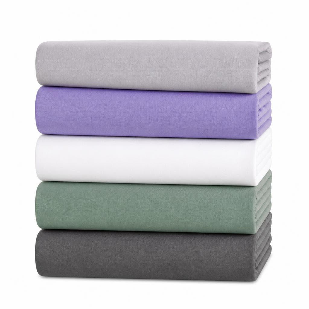 Interlock Doppeljersey-Spannbetttuch, ca. 90–100x200 cm DREAMTEX – Norma
