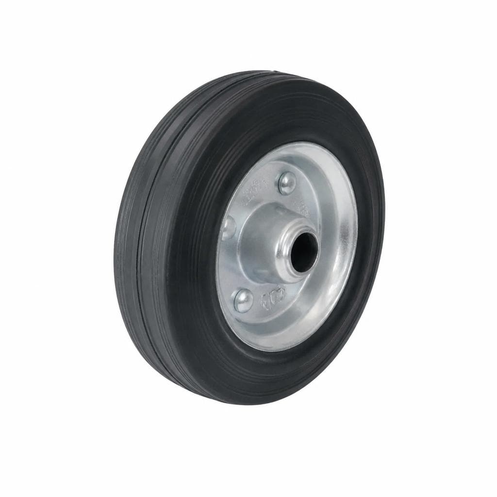 Einzelrad Vollgummi, 85 mm – Zgonc