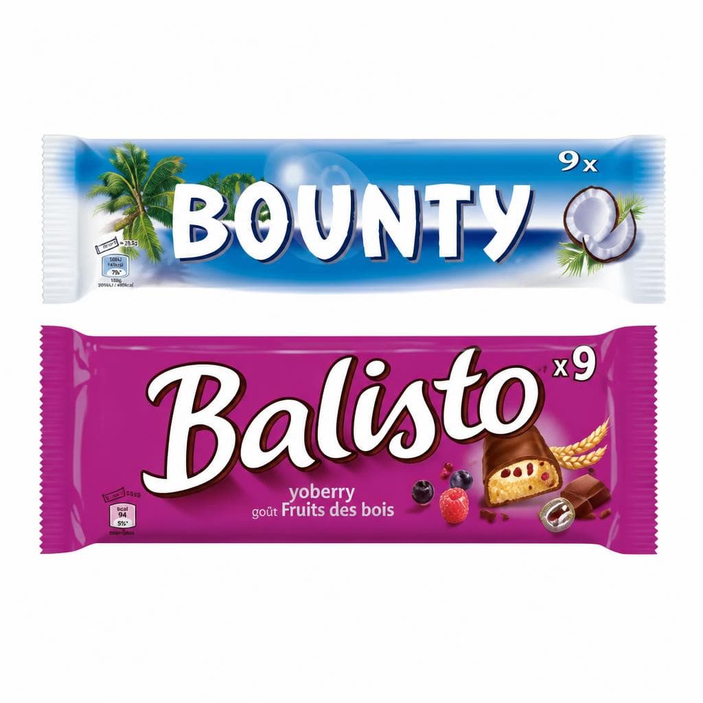 BALISTO / BOUNTY, 166,5 g / 256,5 g – Lidl