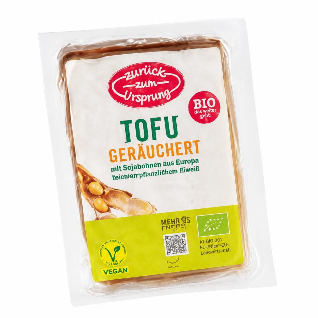 Bio-Tofu, 350 g/250 g Zurück zum Ursprung – Hofer