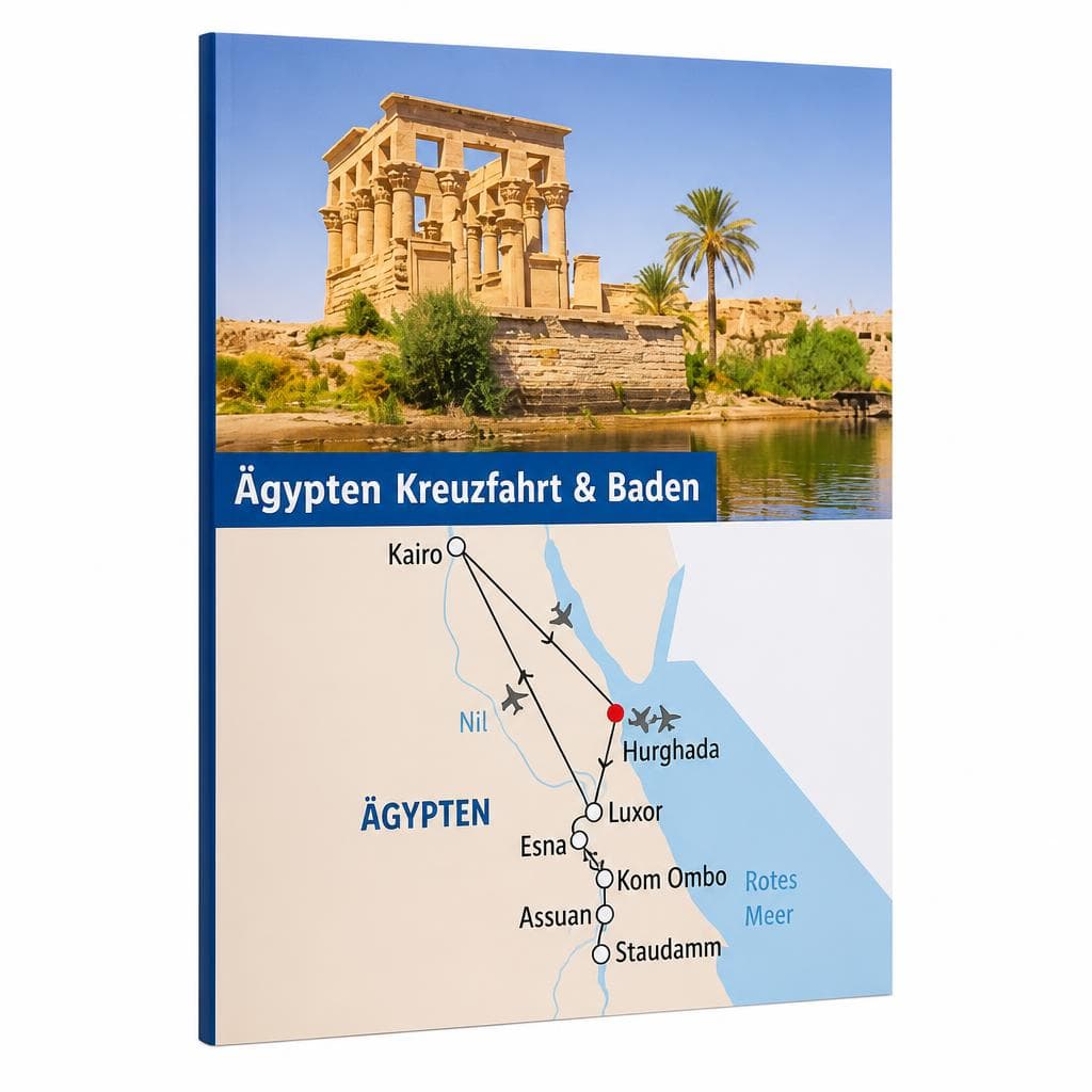 Ägypten Kreuzfahrt & Baden, 15 Tage – Lidl Reisen