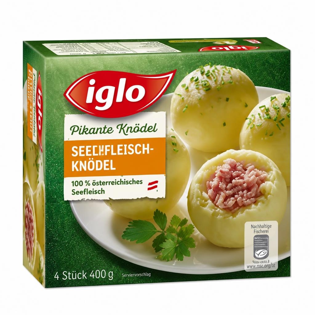 Iglo Hausmannskost pikante Knödel 400 g Angebot bei Eurospar